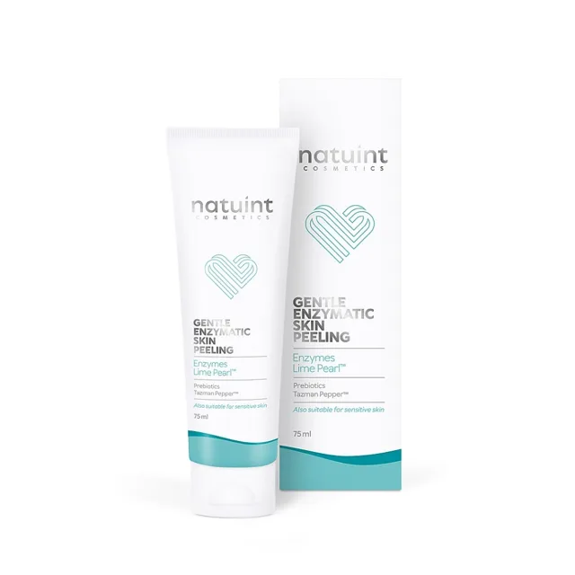 NATUINT COSMETICS Enzymatický peeling se šetrným účinkem 75 ml, poškozený obal