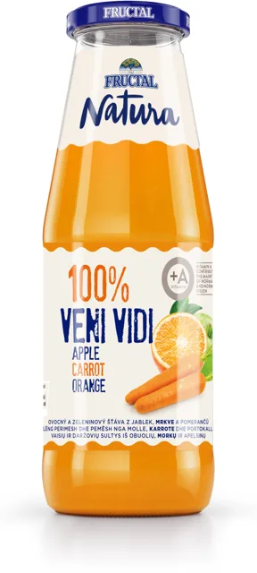 NATURA mrkev - pomeranč - jablko 100% 700 ml