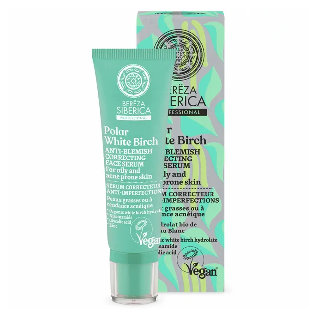 NATURA SIBERICA Bereza Siberica Korekční sérum proti nedokonalostem pleti 30 ml