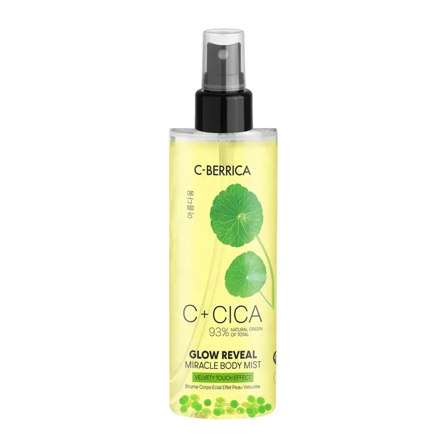 Natura Siberica CICA C-Berrica Glow Reveal zázračná tělová mlha 200 ml