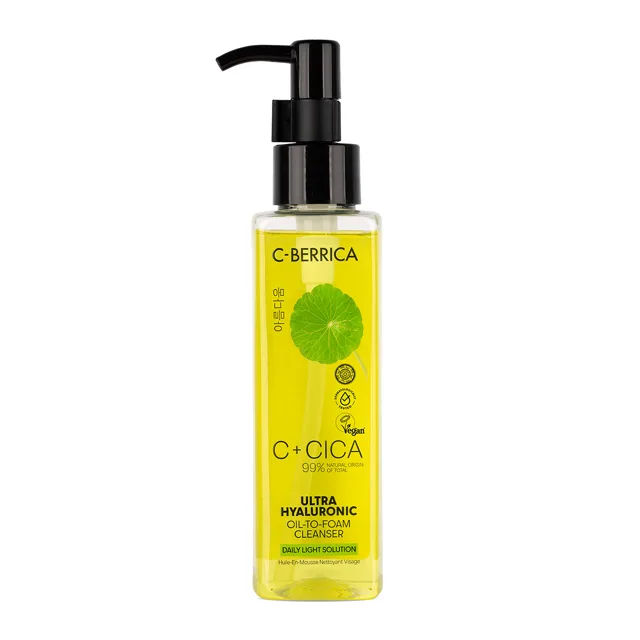 Natura Siberica CICA C-Berrica Ultra Hyaluronic čistící pěnící olej 150 ml