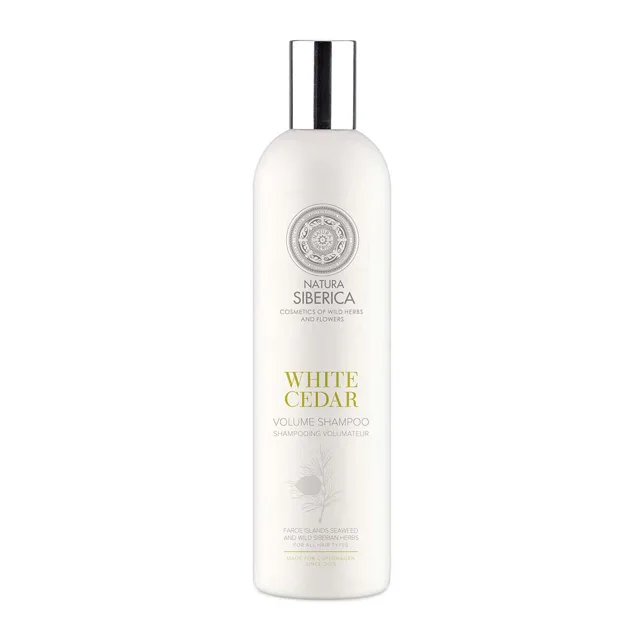 Natura Siberica Copenhagen Šampon na větší objem Bílý cedr 400 ml