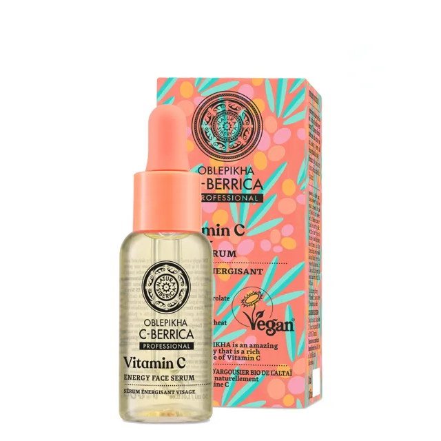 Natura Siberica Energizující pleťové sérum Oblepikha C-Berrica Vitamin C (Energy Face Serum) 30 ml
