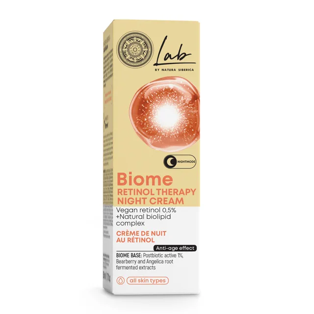 Natura Siberica Lab Biome Retinol Therapy Noční krém 50 ml