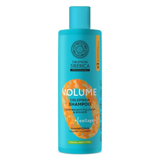 NATURA SIBERICA  O Volume Kolagenový šampon 400 ml