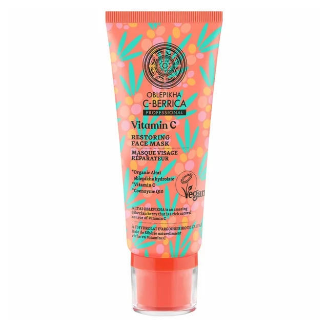 NATURA SIBERICA Oblepikha C-Berrica Obnovující pleťová maska 100 ml
