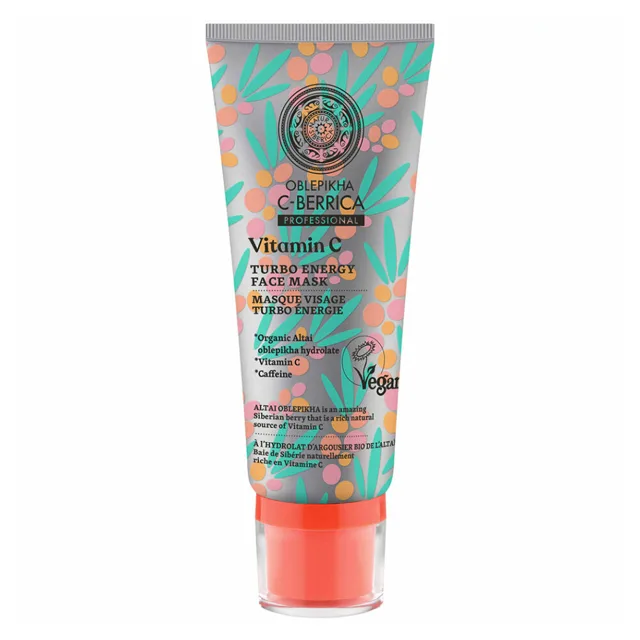 NATURA SIBERICA Oblepikha C-Berrica Turboenergetická pleťová maska 100 ml