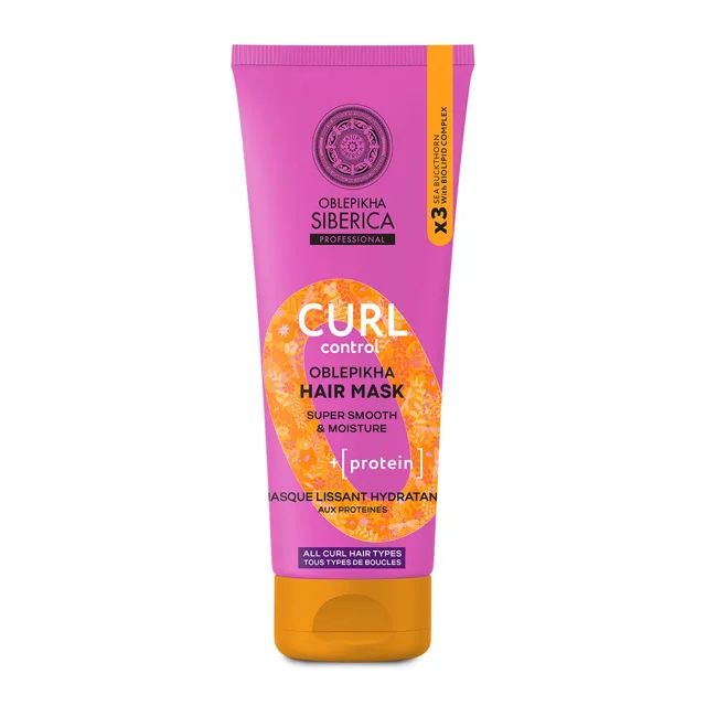 Natura Siberica Oblepikha Curl Proteinová maska 200 ml