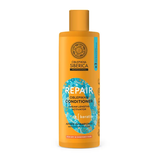 Natura Siberica Oblepikha Repair Kondicionér s keratinem 400 ml