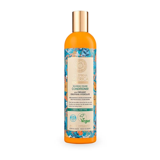 NATURA SIBERICA Rakytníkový balzám pro všechny typy vlasů 400 ml