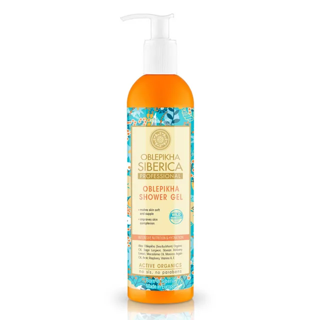 Natura Siberica Rakytníkový sprchový gel Intenzivní výživa a hydratace 400 ml