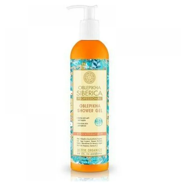 NATURA SIBERICA Rakytníkový sprchový gel Intenzivní výživa a hydratace 400 ml