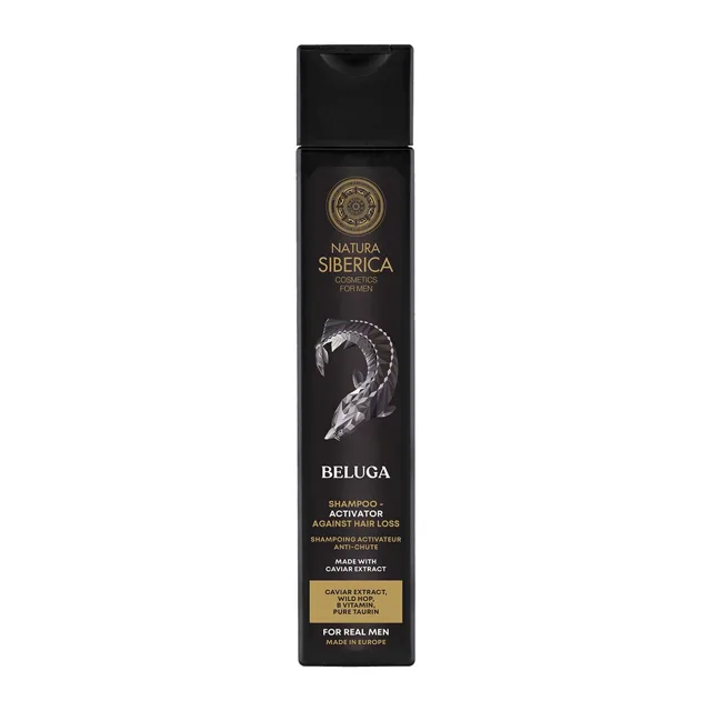 Natura Siberica Šampon pro růst vlasů Men Beluga (Shampoo Activator Against Hair Loss) 250 ml