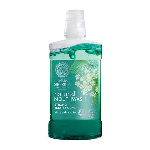 Natura Siberica Ústní voda 7 sibiřských bylin a zinek 520 ml