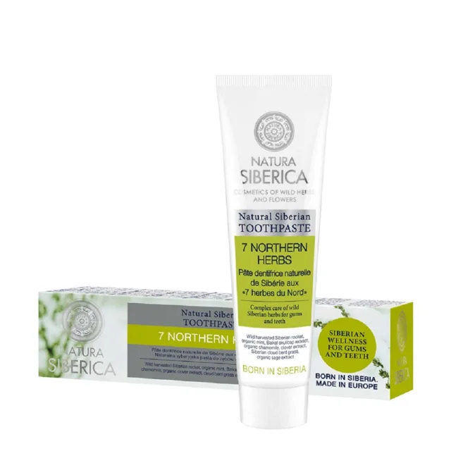 NATURA SIBERICA Zubní pasta 7-Northern Herbs 100 g