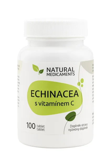 Natural Medicaments Echinacea s vitamínem C 100 tablet