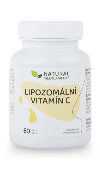 Natural Medicaments Lipozomální vitamín C 60 kapslí