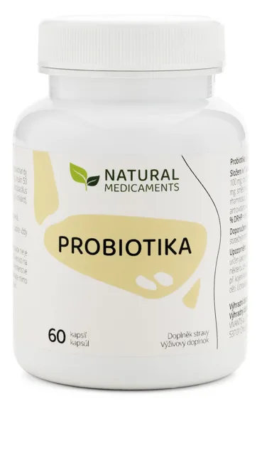 Natural Medicaments Probiotika 60 kapslí