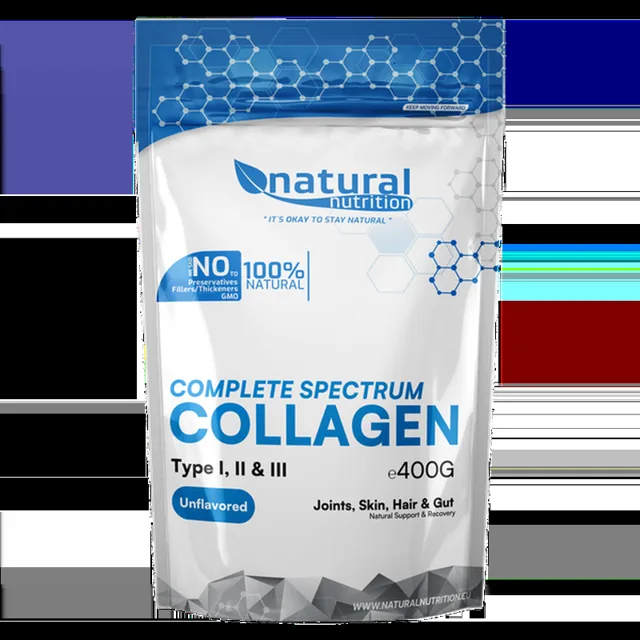 Natural Nutrition Collagen Complete Spectrum  Type  I, II & III 400g Natural