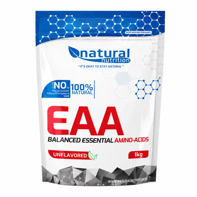 Natural Nutrition EAA - Esenciálne aminokyseliny Natural 1kg