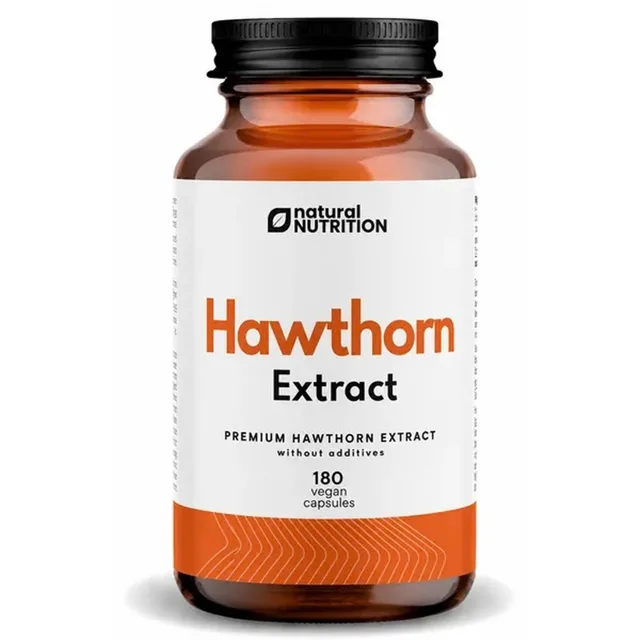 Natural Nutrition Extrakt z hlohu kapsle 180 caps