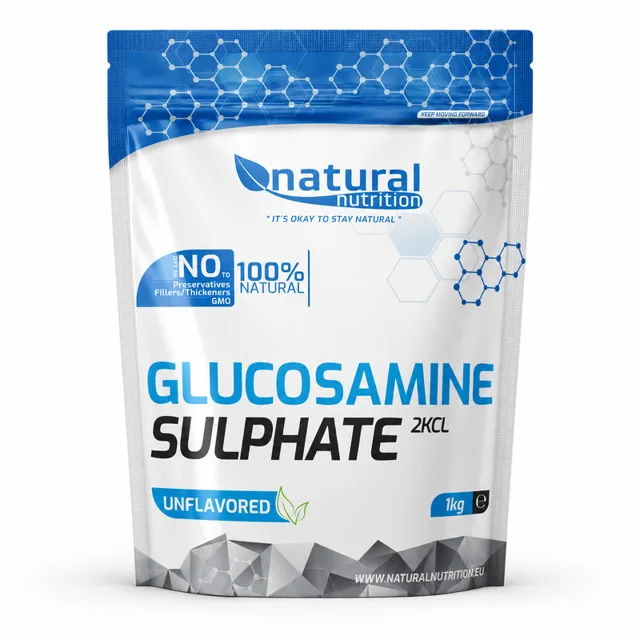 Natural Nutrition Glucosamine Sulfate - Glukosamin sulfát Natural 1kg