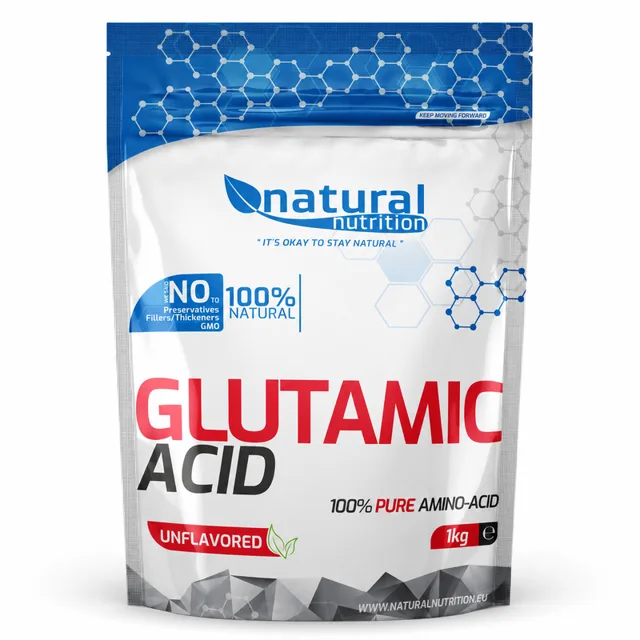 Natural Nutrition Glutamic Acid - Kyselina glutamová Natural 1kg