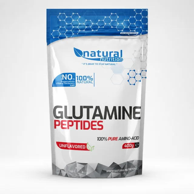 Natural Nutrition Glutamine Peptides Natural 400g