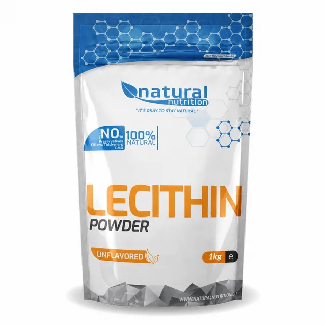 Natural Nutrition Lecithin powder - Lecitin sójový 92% prášek Natural 1kg