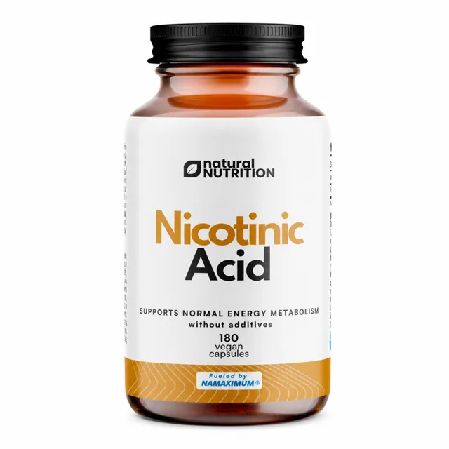 Natural Nutrition Nicotinic Acid 180 caps