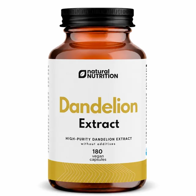 Natural Nutrition Pampeliška lékařská extrakt kapsle 180 caps