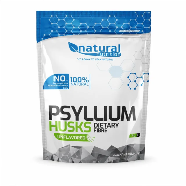 Natural Nutrition Psyllium Husks - psyllium slupky Natural 1kg