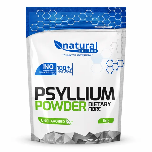 Natural Nutrition Psyllium v prášku Natural 1kg