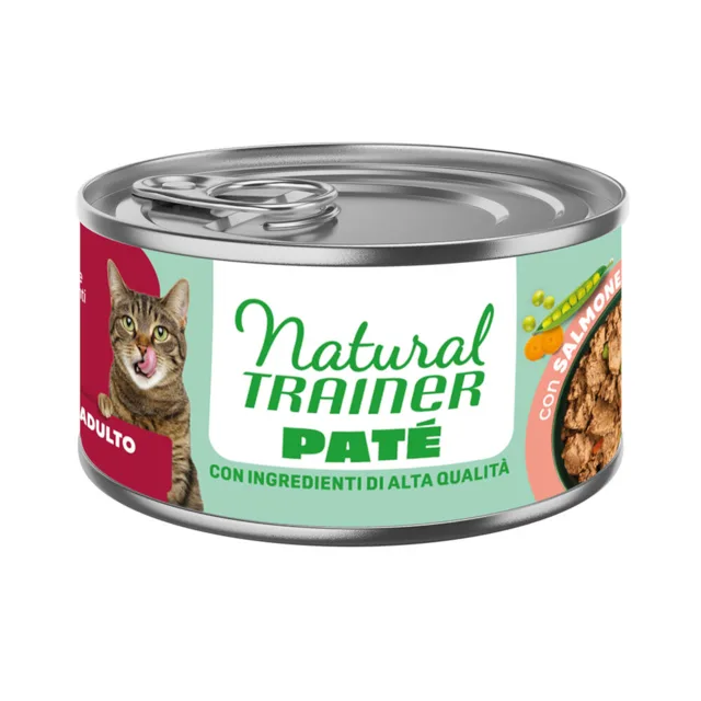 Natural Trainer 36 x 85 g výhodné balení - losos