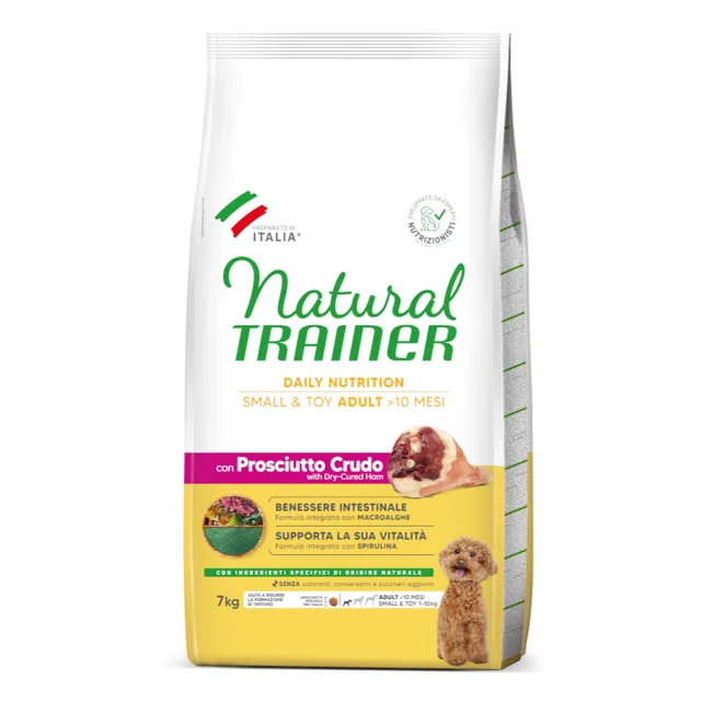 Natural Trainer Adult Small & Toy Prosciutto Crudo - 2 x 7 kg