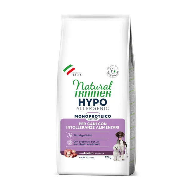 Natural Trainer Hypoallergenic s kachnou - výhodné balení: 2 x 12 kg