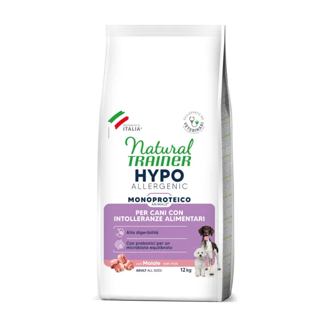 Natural Trainer Hypoallergenic s vepřovým - 12 kg