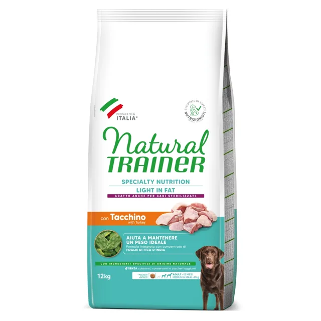 Natural Trainer Light in Fat Adult Medium & Maxi s krůtím - 2 x 12 kg