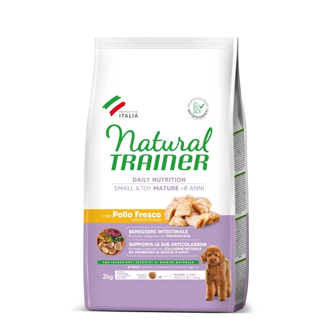 Natural Trainer Mature Small & Toy s kuřecím - 2 kg
