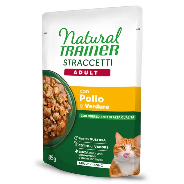 Natural Trainer proužky v omáčce 22 ks (22 x 85 g) - kuřecí
