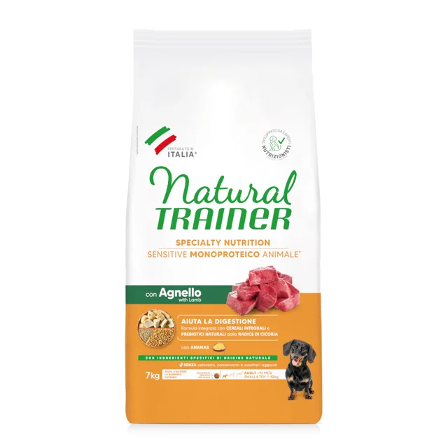 Natural Trainer Sensitive Adult Small & Toy s jehněčím - 7 kg