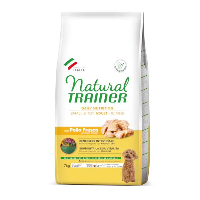 Natural Trainer Small & Toy kuřecí - 7 kg