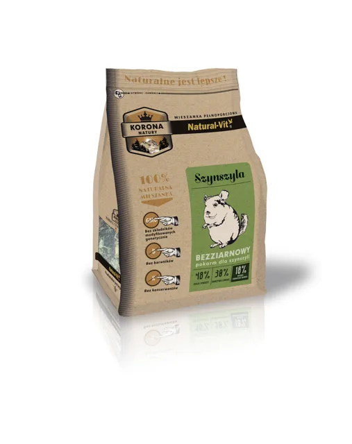 NATURAL-VIT Korona Natury Kompletní směs pro činčily 750 g