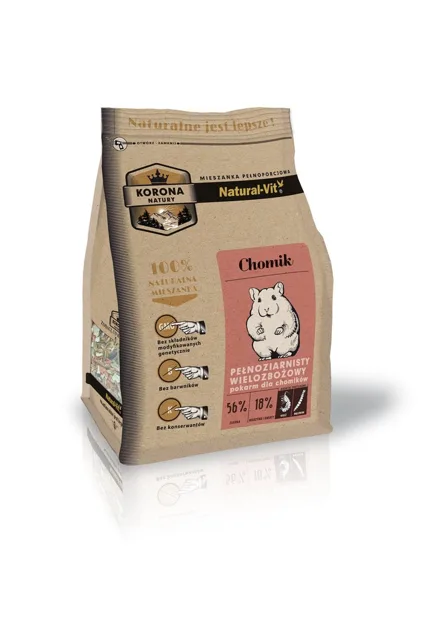 NATURAL-VIT Korona Natury Kompletní směs pro křečky 750 g