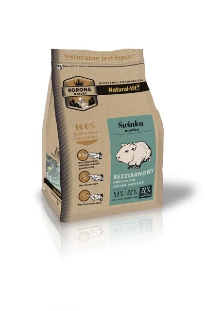 NATURAL-VIT Korona Natury Kompletní směs pro morčata 2 x 750 g