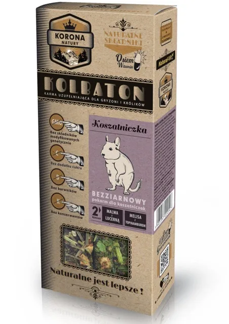 NATURAL-VIT Korona Natury pochoutka pro osmáky degu vojtěška a sléz / meduňka a topinambur