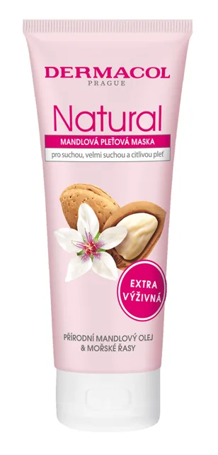 NATURAL Výživná mandlová pleťová maska Dermacol - Oficiální e-shop Dermacol