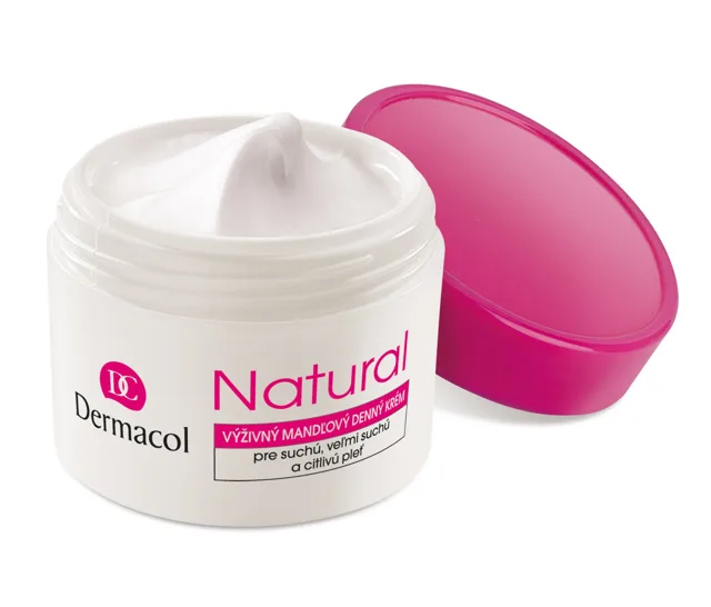 Natural výživný mandlový denní krém Dermacol - Oficiální e-shop Dermacol