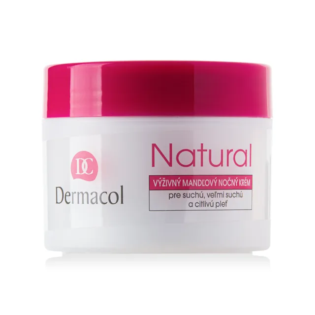 Natural výživný mandlový noční krém Dermacol - Oficiální e-shop Dermacol