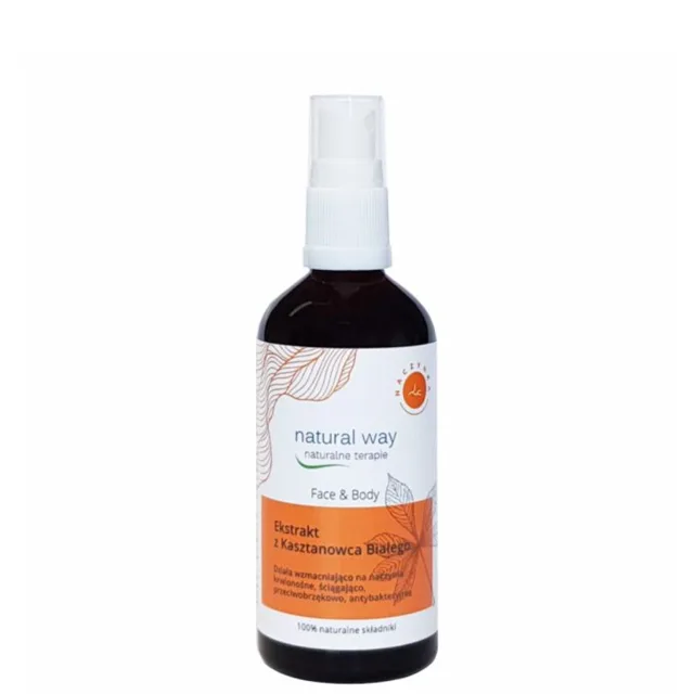 Natural Way Extrakt z jírovce pro pleť se sklonem k začervenání a péči o nohy 30 ml